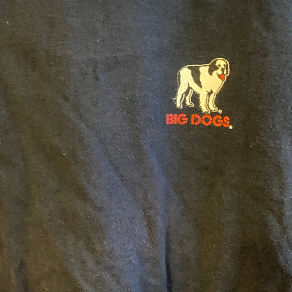 Patriotic Graphic Men's 3X Navy Blue Big Dogs T-Shirt 4th of July Spring Summer - Picture 4 of 6